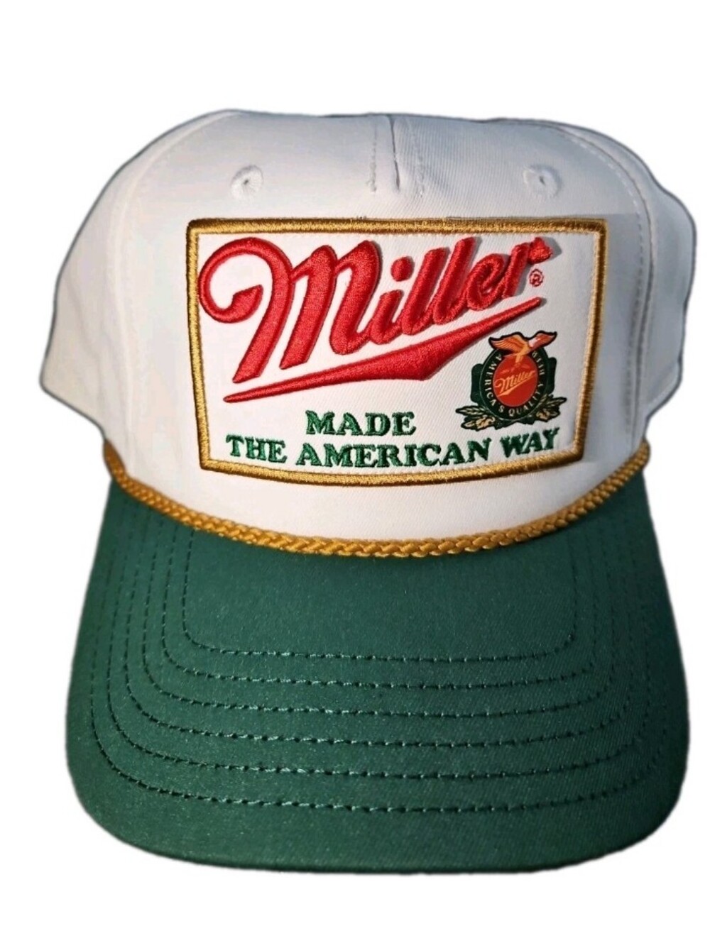 Miller Trucker Hat, Miller Beer, Vintage Miller Hat